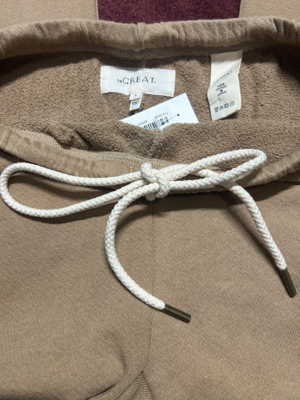 NWT The GREAT. The Stadium Sweatpant Size 0 - Picture 3 of 12